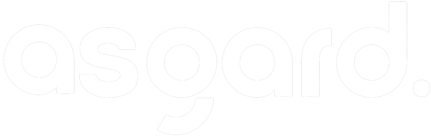 Asgard Logo White